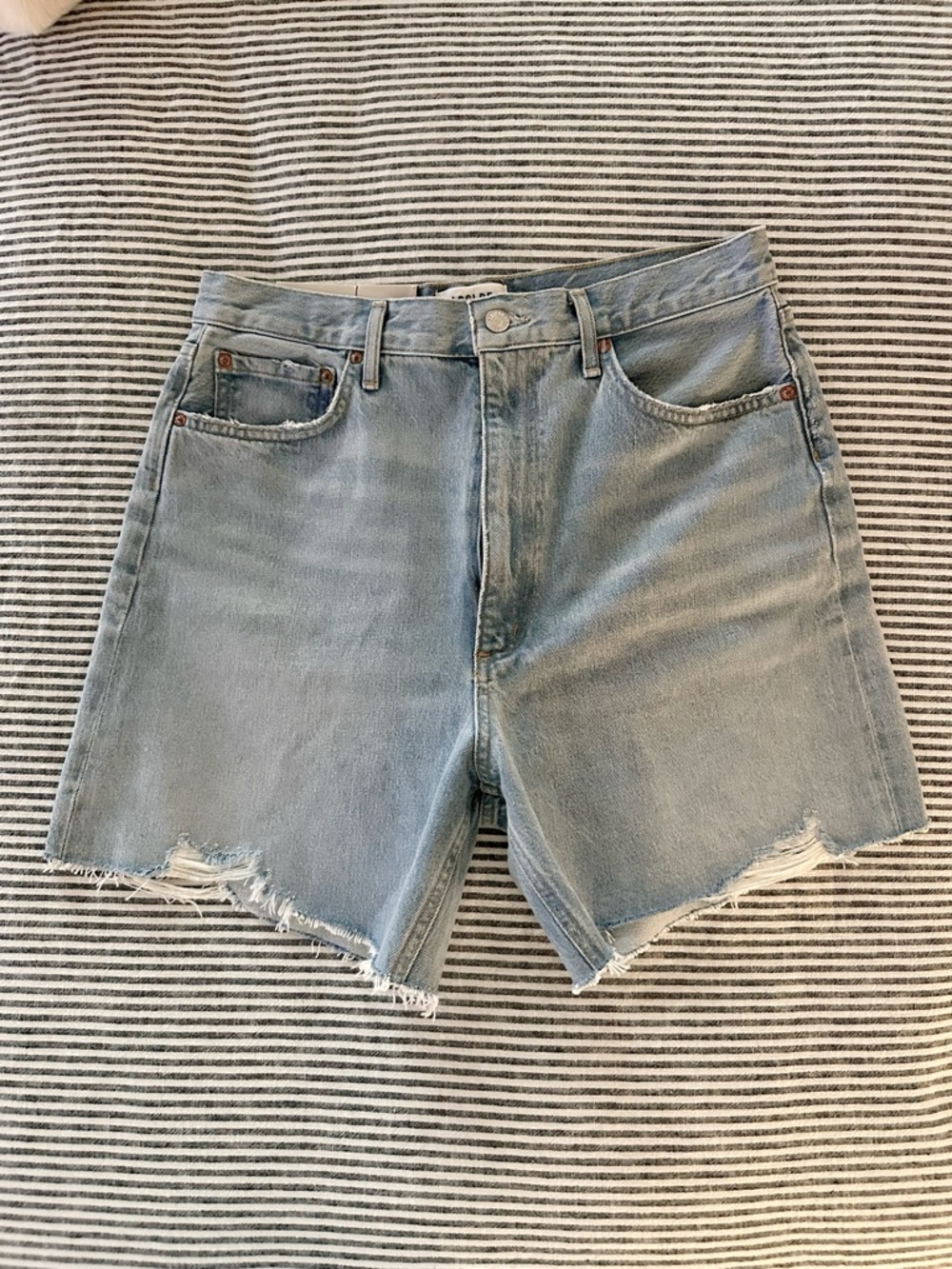 Agolde Stella High Rise Shorts